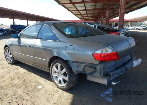 2003 Acura Cl 3.2 из США, поврежденный, VIN 19UYA42413A006560